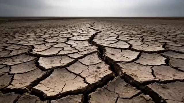 干裂土地干旱景象554#横