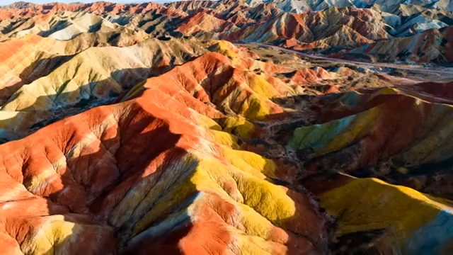 甘肃张掖七彩丹霞地貌景观(2)4217#横