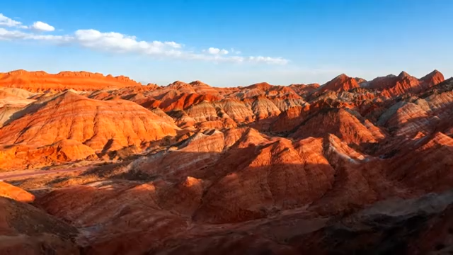 甘肃张掖七彩丹霞自然风光3391#横