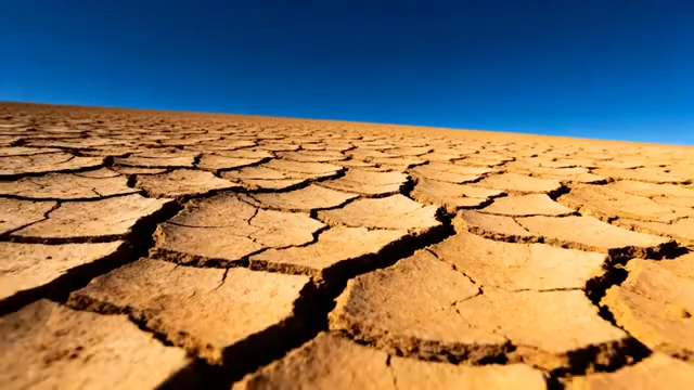 干旱土地干裂景象(2)3350#横