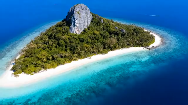 俯瞰海岛及周边海景3732#横