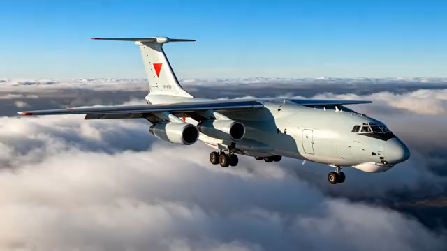 飞机高空飞行画面3579#横