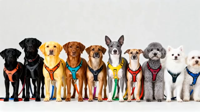 多品种狗狗排成一排956#横