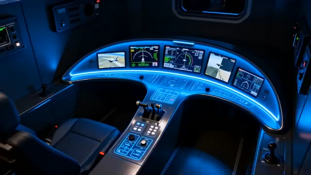 飞机驾驶舱内仪表盘设备1834#横