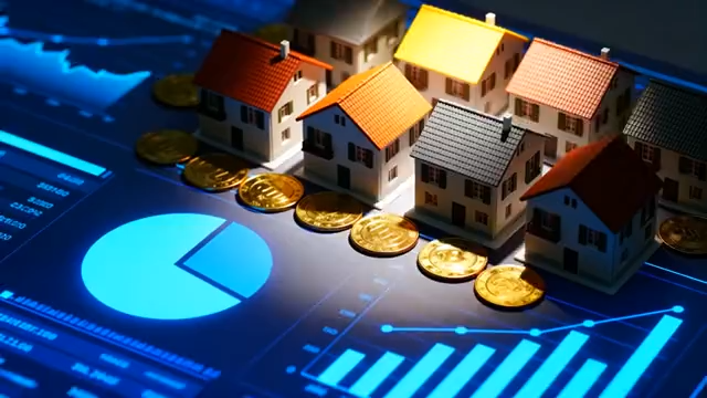 房产金融数据模型展示1951#横屏 