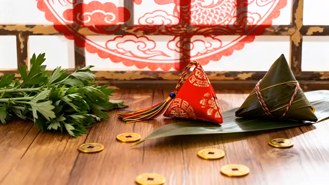 端午粽子艾草及传统饰品1028#横