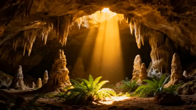 冬日河边村庄雪景日落2914#横