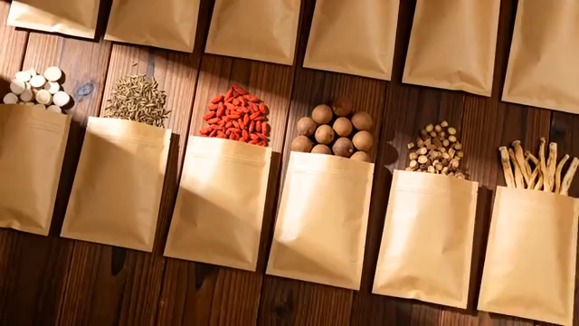 袋装中药材特写1878#横