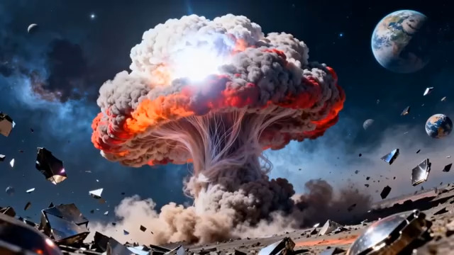  太空核爆震撼场景2220#横屏 	 -