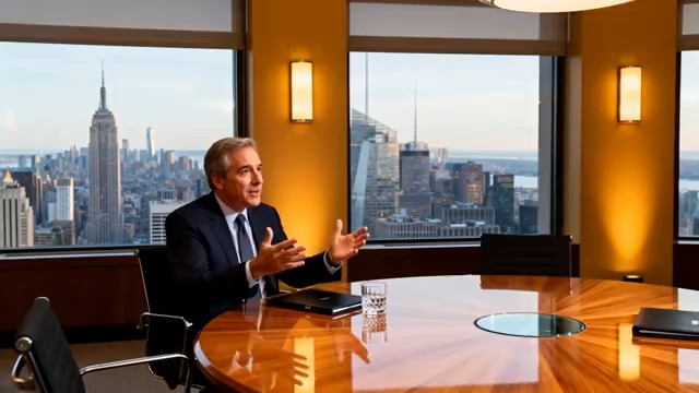  商务精英会议室讲话1970#横屏 