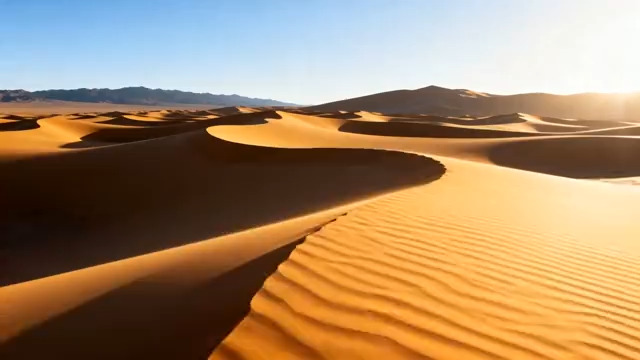  沙漠风光壮丽景色1905#横屏 	 