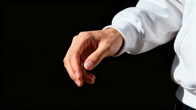  人物手部动作特写1838#横屏 	 -