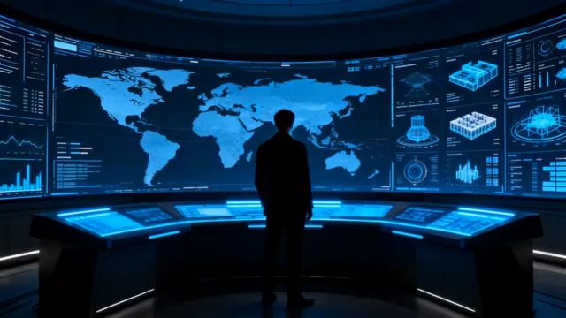  全球数据监控中心1809#横屏 	 