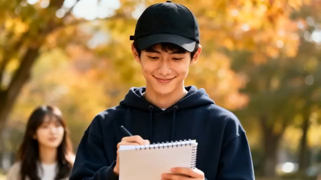  秋日公园青春记录1782#横屏 	 -