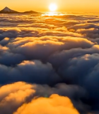 云海之上日出与远山景观14101#横屏 