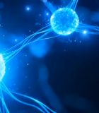 蓝色神经元动态素材475#横屏 