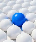 	 蓝球于白球群中突出展示9325#横屏 