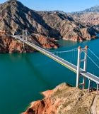 跨湖大桥与周边自然风光13599#横屏 