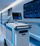 医院走廊医疗设备及显示屏画面1832#横屏 