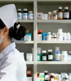 医院药房护士工作场景1294#横屏 