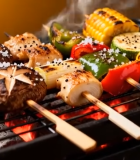 科幻风格悬浮透明球科技素材11851#横屏 