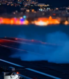 夜晚航母上战斗机起飞画面(1)14363#横屏 