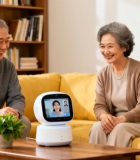 居家老人与智能设备互动场景8760#横屏 