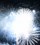 夜空中绽放的绚烂烟花9817#横屏 