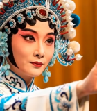 京剧演员扮相特写(3)11550#横屏 