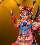 京剧演员舞台表演瞬间8718#横屏 