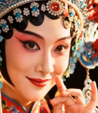 京剧演员扮相特写(1)6309#横屏 