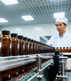 药厂工人操作流水线8832#横屏 