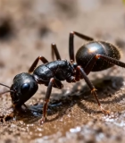 蚂蚁微距特写画面5340#横屏 