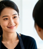 两位女性室内互动交流画面11998#横屏 