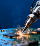 机械臂焊接电路板芯片5846#横屏 