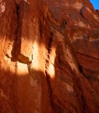 	 红色峡谷岩石自然风光13371#横屏 