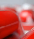 红白胶囊药品微距特写14530#横屏 