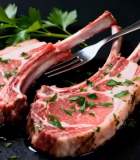 新鲜生牛排特写13838#横屏 