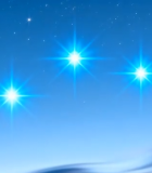 星空闪烁背景素材5642#横屏 