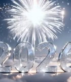 新年烟花三维场景5135#横屏 