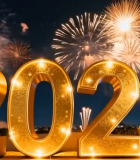 新年烟花场景44#横屏 