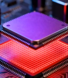 芯片特写及电路板画面9635#横屏 