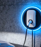 新能源汽车充电桩充电画面(2)6595#横屏 