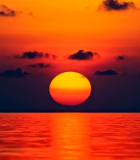 海上日落全景(2)14650#横屏 