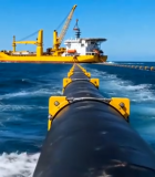 海上铺设管道工程作业素材242#横屏 