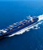 海上航行的集装箱货轮(9)14967#横屏 