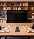 现代风格会议室场景5695#横屏 