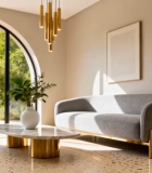 现代风格客厅室内场景素材6795#横屏 