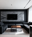 现代风格客厅室内全景412#横屏 