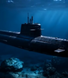 海底航行的潜艇素材6339#横屏 